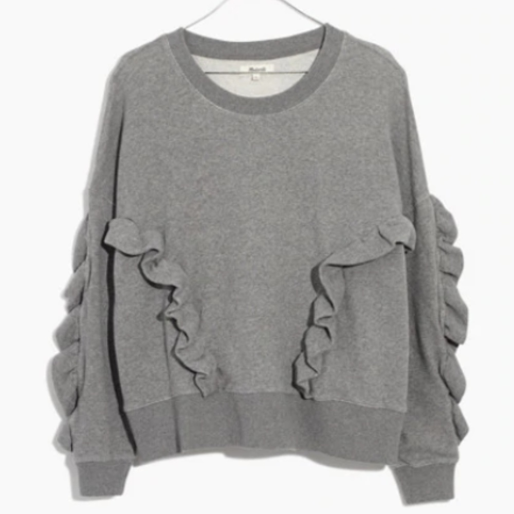 Ruffle sweatshirt - Medium